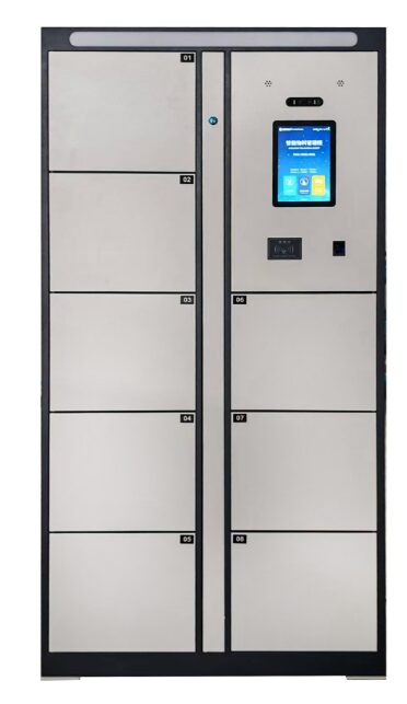 RFID 10-Door Grid Main Cabinet