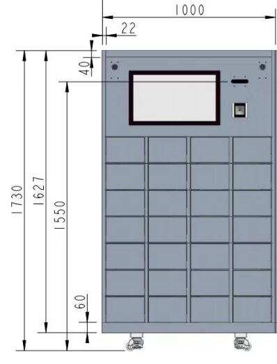Drawer-Type Weighing Material Cabinet