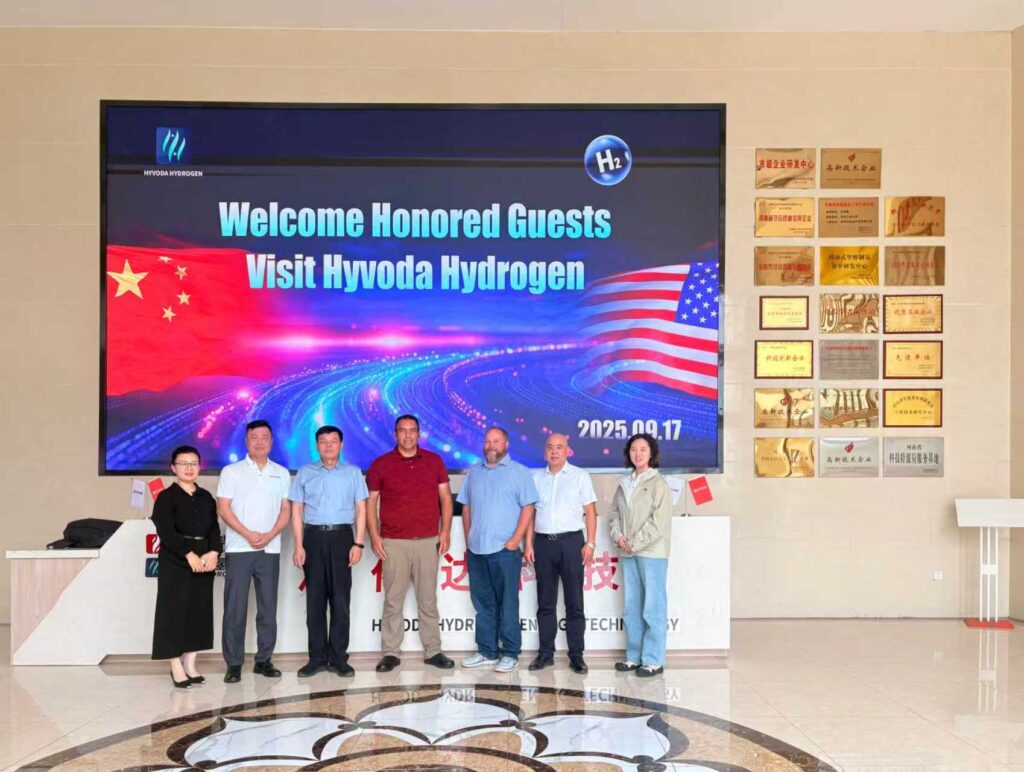 HYVODA North America Off-Grid Methanol-to-Hydrogen Project Passed Factory Audit Successfully Group photo