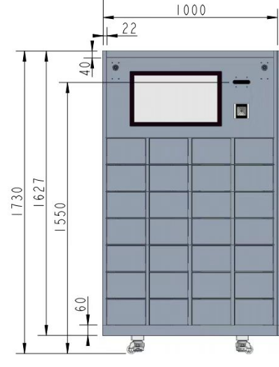 Drawer-Type Weighing Material Cabinet