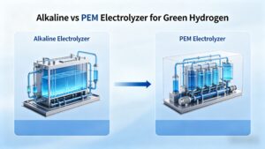 Green Hydrogen Production Cost ALK vs PEM