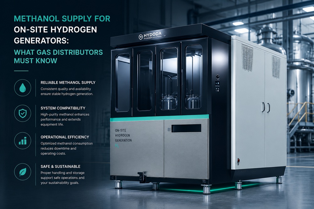 Methanol Supply for On-Site Hydrogen Generators